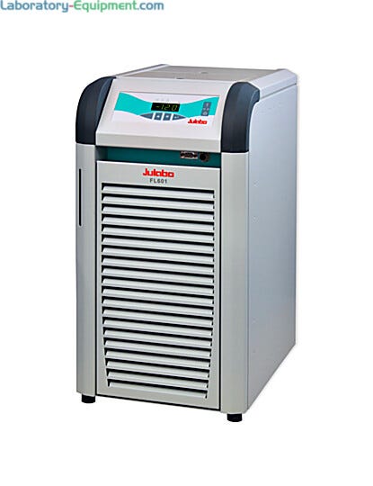 Air-Cooled recirculating coolers by Julabo are environmental-friendly cooling and water conservative | 2540-13 displayed
