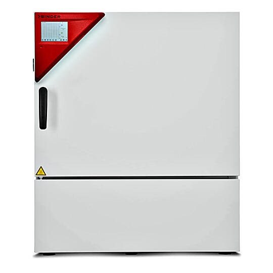 KMF 115 Humidity Test Chamber with Expanded Temperature and Humidity Range by BINDER provides uniform climate conditions for stress testing; 3.6 cu. ft.  |  1410-26 displayed