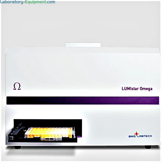 BMG LabTech LUMIstar Omega Dedicated Microplate Luminometer with top and bottom readings, 5 measurement modes and measurements up to 384-well plates | 8000-90 displayed