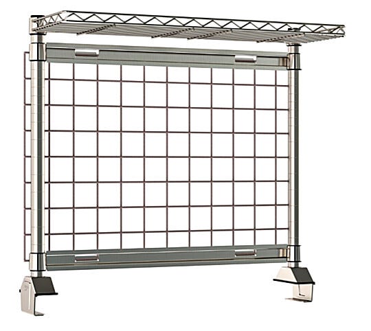 Designed to optimize workspace efficiency, the included shelf and SmartWall Grid ensure essential items stay within reach | 1542-44 displayed