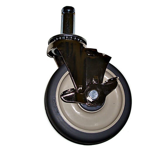 MetroMax Standard High Polyurethane Wheel brake Stem Caster  |  1541-62 displayed