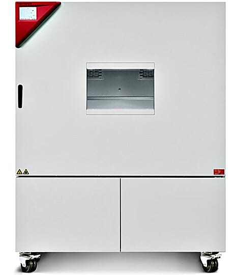 BINDER MKF 720 Dynamic Climate Chamber with Humidity Control and a 20L integrated water tank for cold and heat testing methods per DIN and IEC standards | 1410-25 displayed