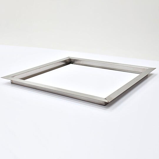 Holds fan filter units secure in rigid ceilings without a T-bar grid.  |  6604-00 displayed