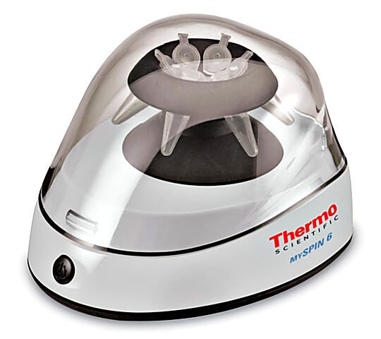 Has a quiet and low vibration operation making them ideal micro volume benchtop centrifuges | 3615-83 displayed