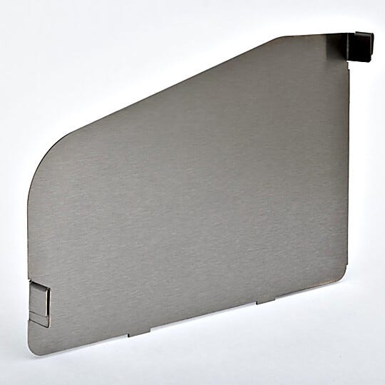 Solid BioSafe® stainless steel adjustable divider; 12"  |  1301-97 displayed
