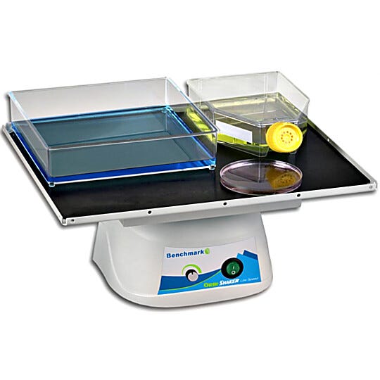 Benchmark Scientific’s Orbi-Blotter™ performs low-speed orbital shaking for gentle mixing and agitation applications | 2817-12 displayed
