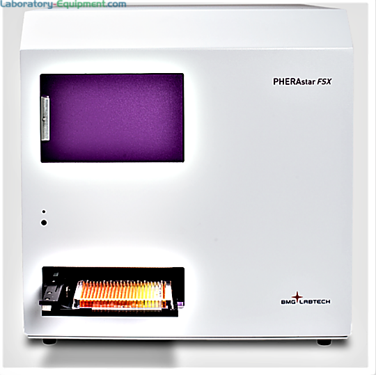 PHERAstar FSX Multi-Mode Plate Reader with an Optic Module system, Simultaneous Dual Emission and UV/Vis Spectrometer measures 1536-well plates in 27 seconds | 8000-91 displayed