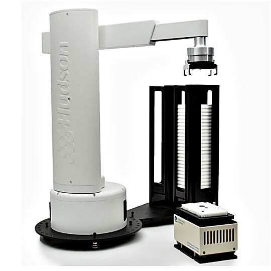 PlateCrane SciClops Automated Microplate Robot by Hudson Robotics | 3030-50 displayed
