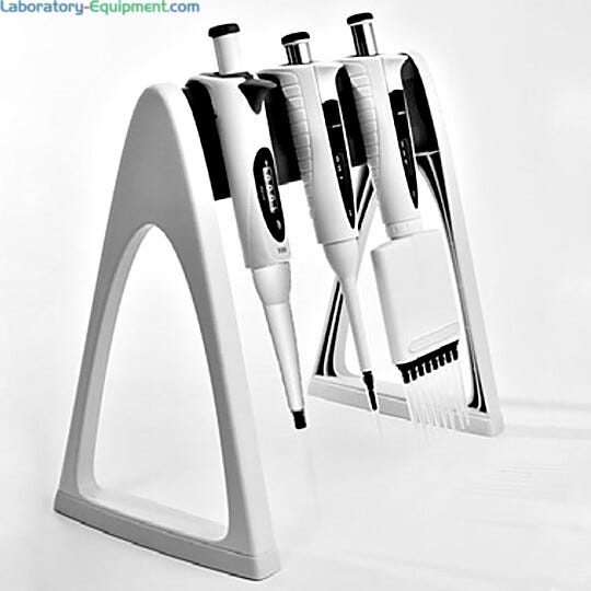 Accepts pipettes on both sides of stand; includes 2-year manufacturer warranty  |  5702-58 displayed
