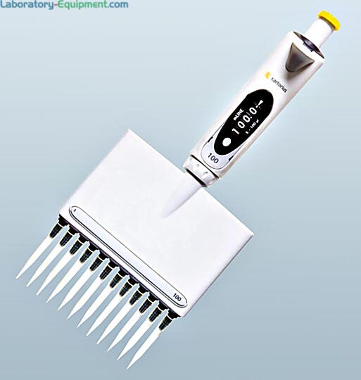 Designed for extended periods of repetitive pipetting