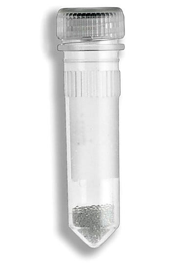 Small Beads are ideal for small samples, where as large beads are ideal for larger samples | 2826-02 displayed