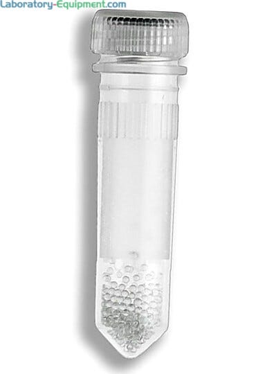 Small Beads are ideal for small samples, where as large beads are ideal for larger samples | 2826-03 displayed