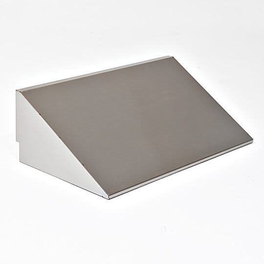 CleanTop™ Stainless Steel Sloping Tops for Cleanroom Pass-Through Chambers | 2639-PP-01 displayed