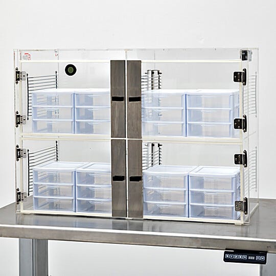 Smaller drawers can sit side-by-side for detailed organization | 1741-61 displayed