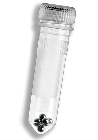 Small Beads are ideal for small samples, where as large beads are ideal for larger samples | 2826-10 displayed