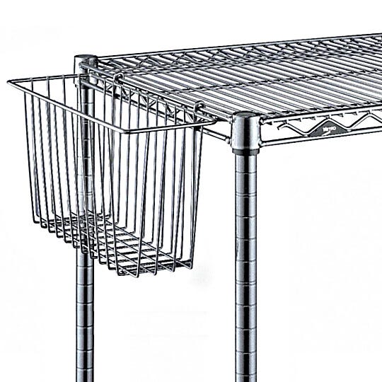 Silver Steel Wire Basket