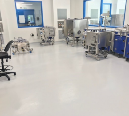 Steri Floor Coatings reduces the risk of contamination and increases a sterile environment | 1017-58 displayed