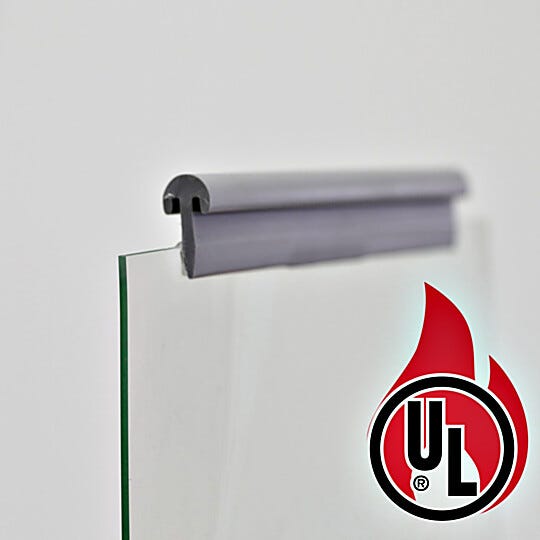 UL fire retardant anti-static PVC softwall cleanroom curtain, ideal softwall system for cleanrooms and other sensitive manufacturing conditions  |  1320-08-FR-KIT displayed