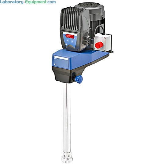 Digital Ultra-Turrax dispersers displays show error codes and a wide range of speed control  |  6925-30 displayed
