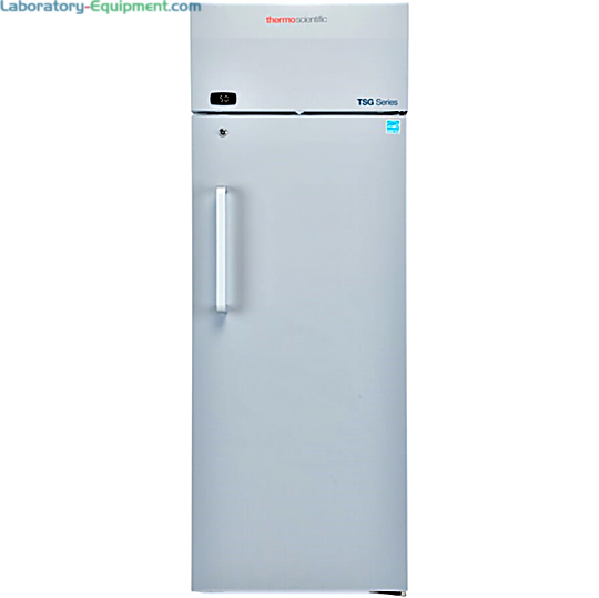 23.0 cu. ft. TSG2305SA Solid Door Lab Refrigerator by Thermo Fisher Scientific with a 2–8°C temperature range features insulated doors and heat-free defrost