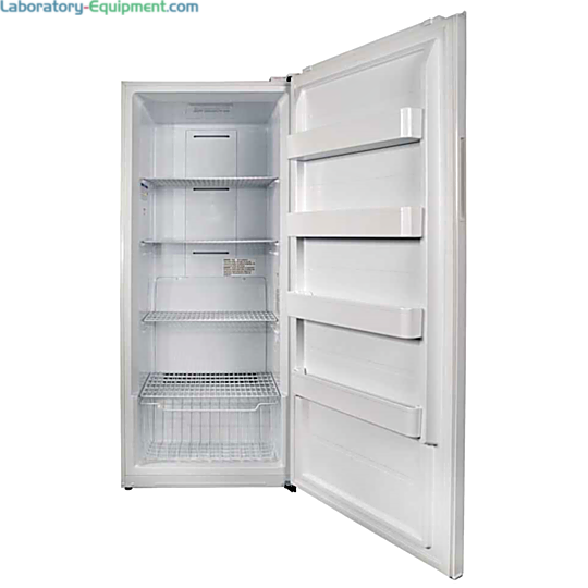 TSV20RPSA and TSV20FPSA Convertible Refrigerators/Freezers by Thermo Fisher Scientific include three adjustable shelves and four fixed door shelves | 6708-PP-09 displayed