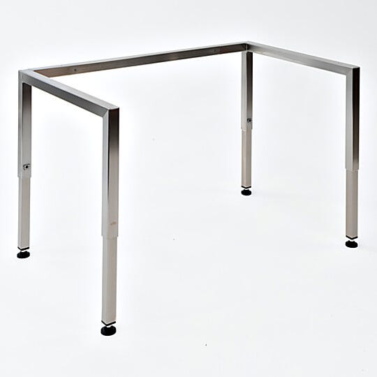 Height adjustable stand supports BioSafe Universal Hoods | 1686-18-30 displayed