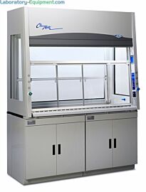 Labconco’s Protector ClassMate is a benchtop fume hood that is ideal for positioning away from the wall; work surfaces and exhaust blowers are sold separately. | 3649-49 displayed