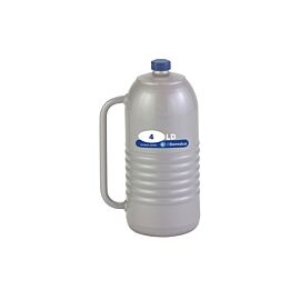 TW 4LDB Dewar by IC Biomedical with 4-liter LN2 capacity and a snap-on cap closure for secure sample storage and dispensing | 6901-00 displayed