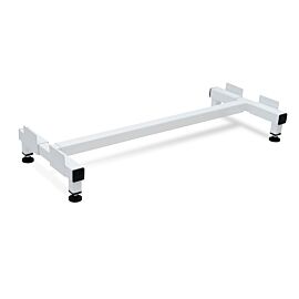 Large 4"H powder-coated steel base stand for 2 FFU's; includes leveling feet (casters optional)  |  6605-61-S displayed