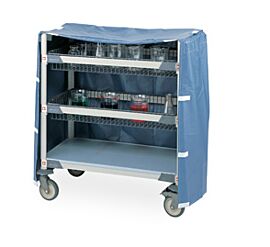 Blue vinyl cart cover for small carts | 1533-27 displayed