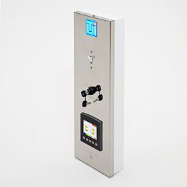 Cleanroom control panel with Tier 2 system monitors and controls up to 100 FFUs in 8 rooms; 6 inputs for pressure/RH/temp sensors, plus FFU performance alarm, f | 6607-02-M displayed