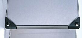 Solid stainless steel shelf. Product details may differ. | 1301-00 displayed