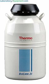 These vessels can store biological samples for long periods of time without replenishing liquid nitrogen.  |  4901-08 displayed