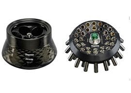 Fixed-Angle Rotors compatible with benchtop and floor model centrifuges by Thermo Fisher Scientific | 1717-PP-06 displayed