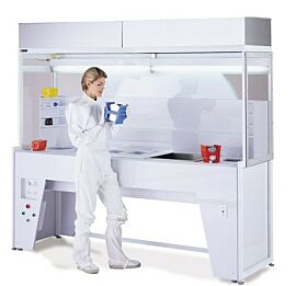 Shown: Narrow Profile Hood with optional wet station  |  1690-95 displayed