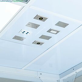 Utility Panel is compatible with standard 2'x4' ceiling bays   |  6706-09 displayed