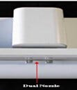 Dual Nozzle: for Digital Vacuum Sealer