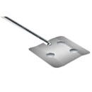 Propeller; Stainless Steel, Paddle with Flat Holes, Benchmark Scientific