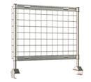 Metro Productivity Riser with 304 Stainless Steel SmartWall Grid for 36