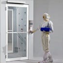 Door, Pre-Hung; Automatic Double Swing, 72