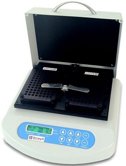 Arrayit Array Plate Multi-Well Microarray Hybridization Station, 2 System MMHS2