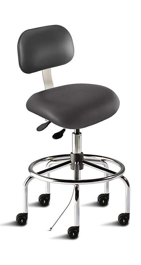 Elite and Eton ISO 5 Ergonomic Cleanroom/ESD Chairs by BioFit