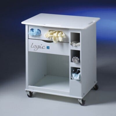 Labconco Cart for Purifer Logic Cabinet, Polypropylene and ABS, 25
