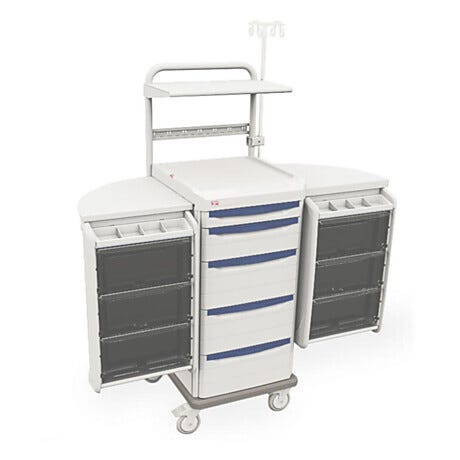Metro Starsys Medical Biomedical Polymer Cart 34