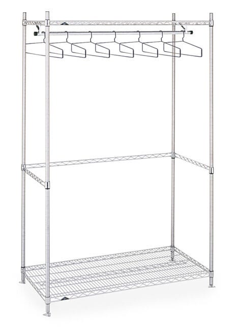 Free Standing Single Rack Garment Racks by InterMetro