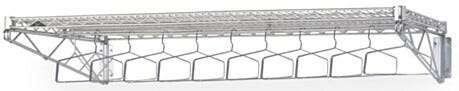 Wall-Mount Garment Racks by InterMetro