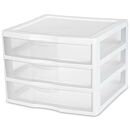 Drawers for ValuLine™ Desiccators; Sliding, Polypropylene, 3 Drawers, 14.5
