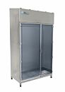 Garment Cabinet with 240 V Filter/Blower; 304 SS, SDPVC Windows, 40