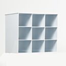 Wall-Mount Multifunctional Storage System, Polypropylene, 24