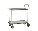 Cart; 304 All Stainless Steel, 2 Shelves, 18